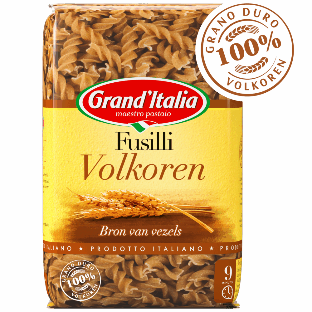 Product Fusilli Volkoren Grand'Italia