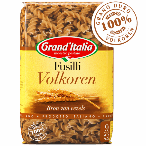 Product Fusilli Volkoren Grand'Italia