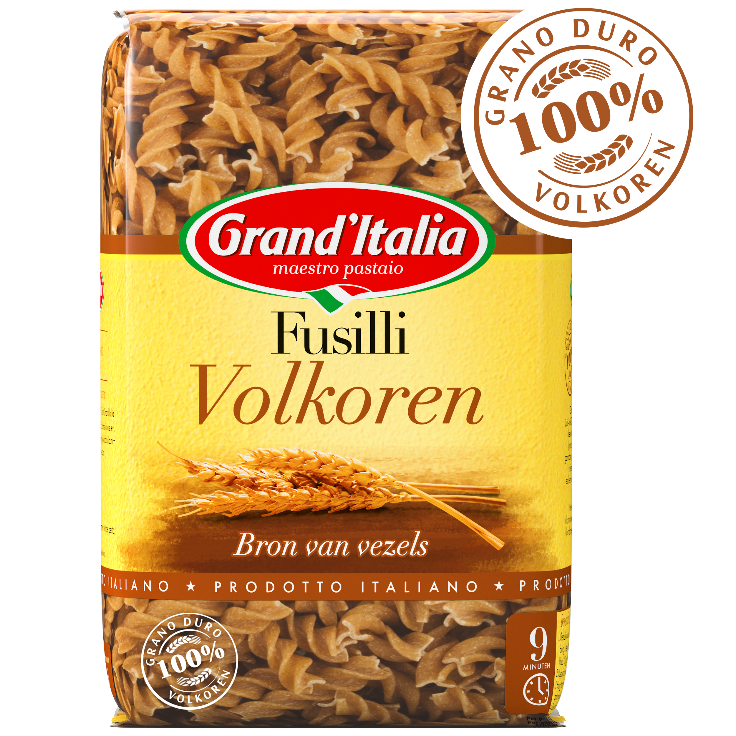 Product Fusilli Volkoren Grand'Italia