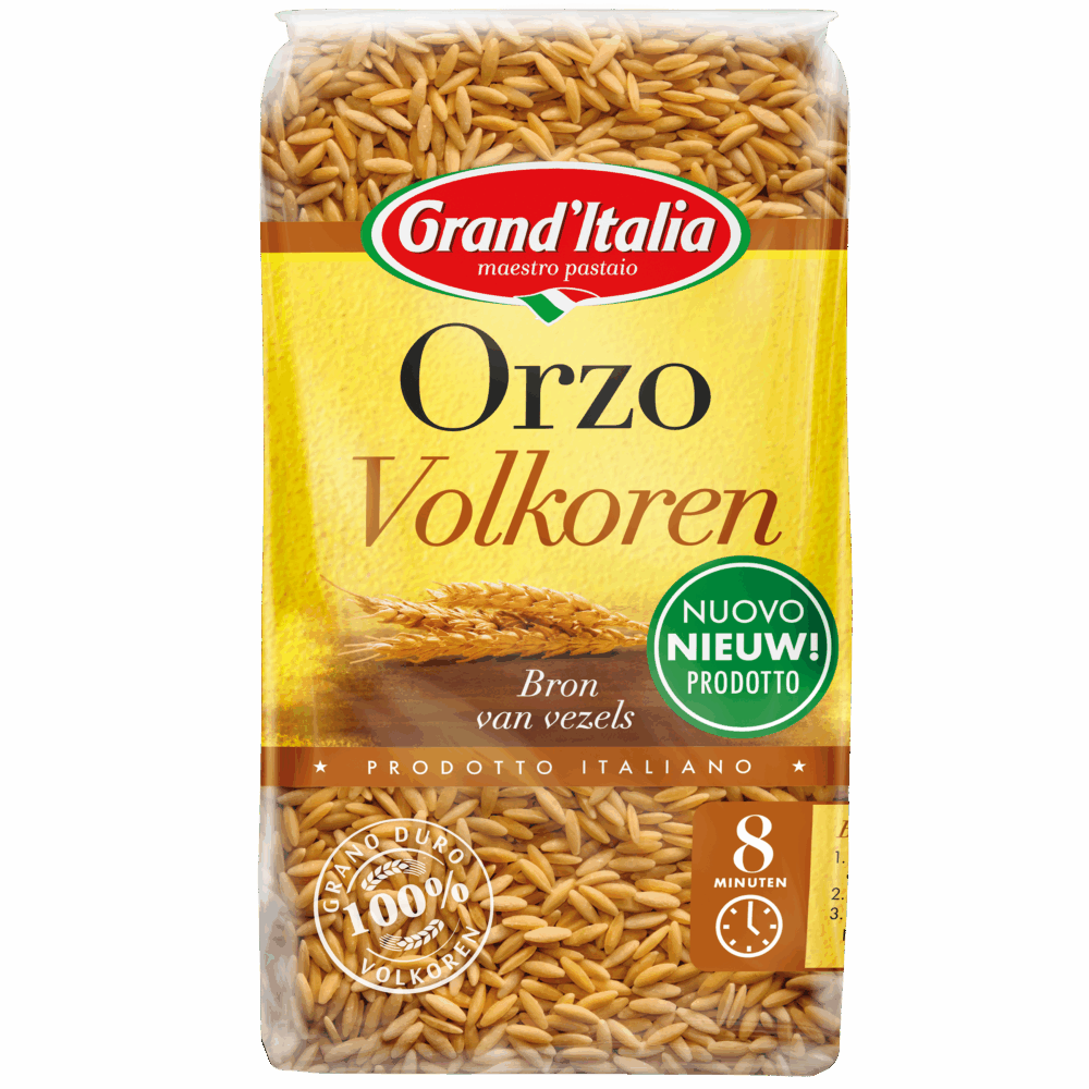 Product Orzo Volkoren Grand'Italia