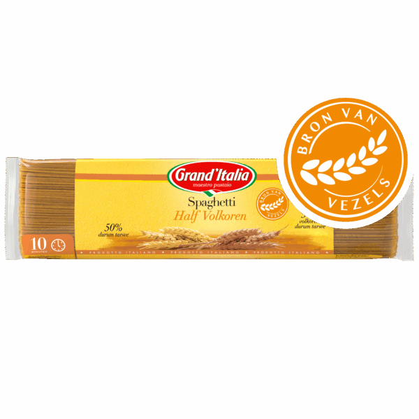 Product Spaghetti Half Volkoren Grand'Italia
