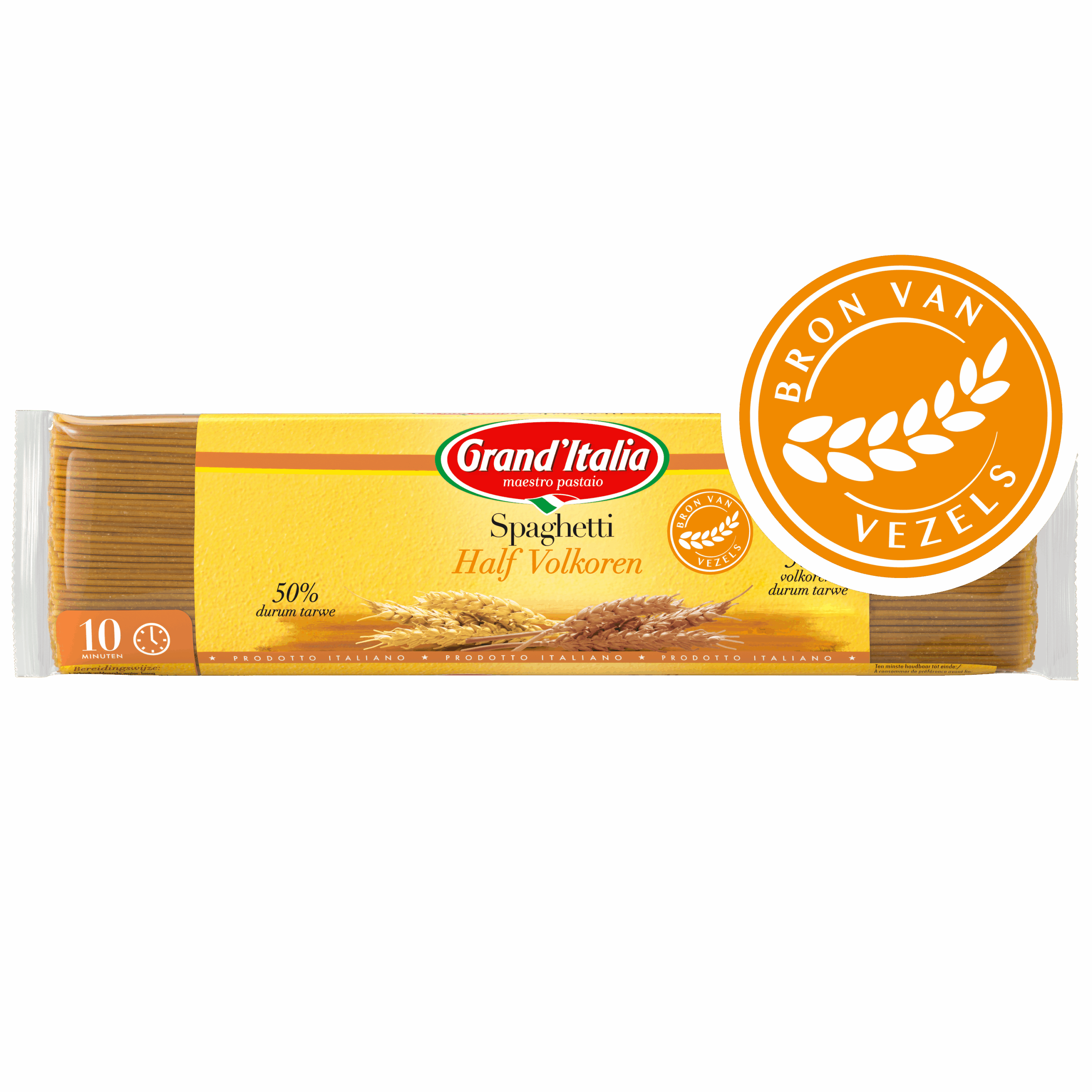 Product Spaghetti Half Volkoren Grand'Italia