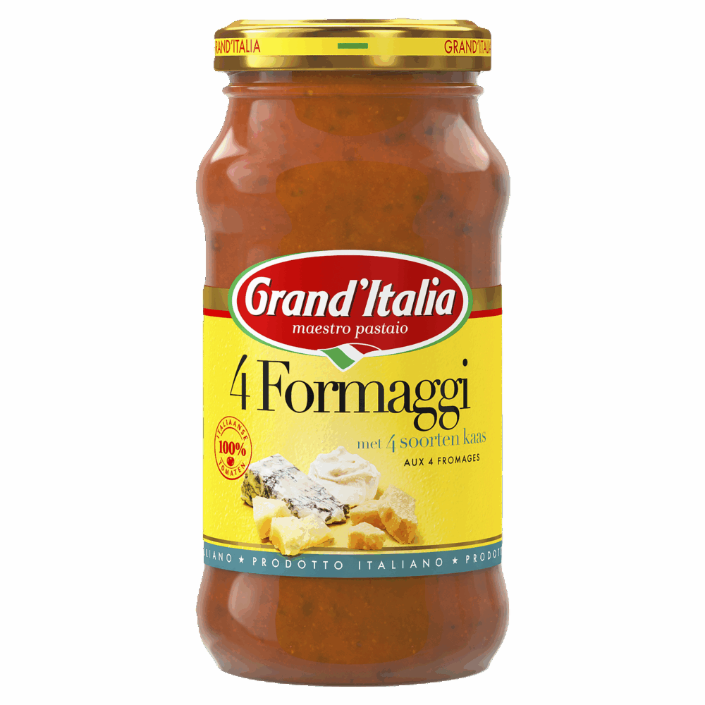 Product pastasaus 4 Formaggi Grand'Italia