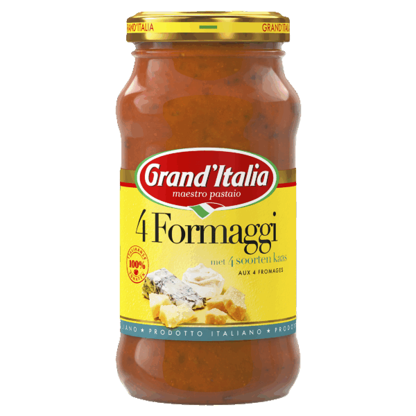 Product pastasaus 4 Formaggi Grand'Italia