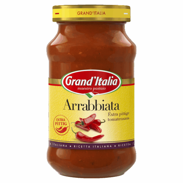 Product pastasaus Arrabbiata Grand'Italia