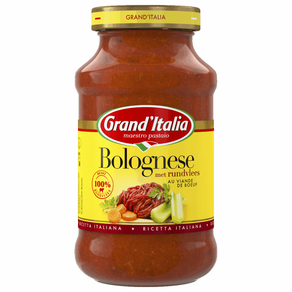 Product pastasaus Bolognese Grand'Italia