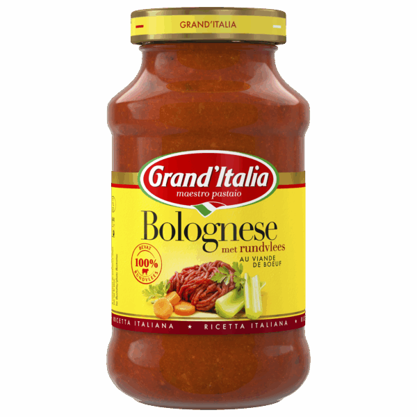 Product pastasaus Bolognese Grand'Italia