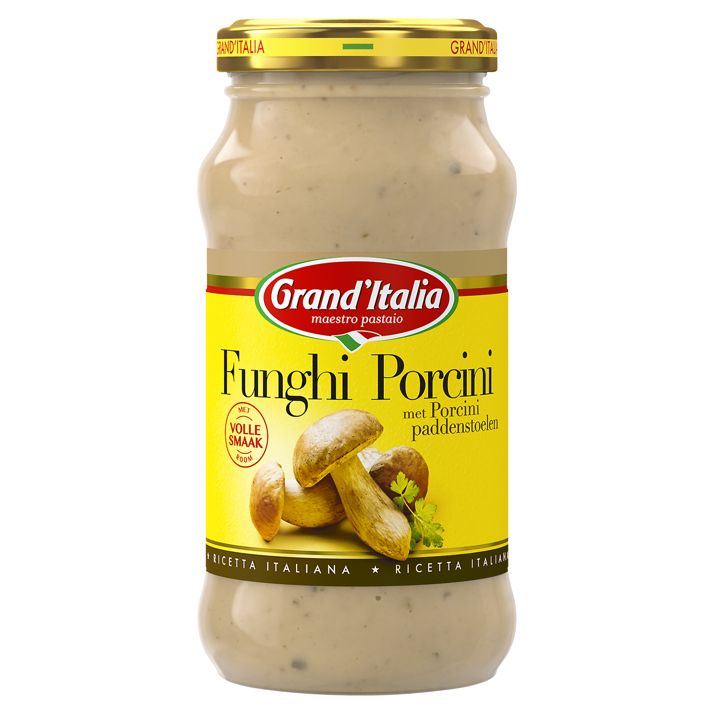 Product pastasaus Funghi Porcini Grand'Italia