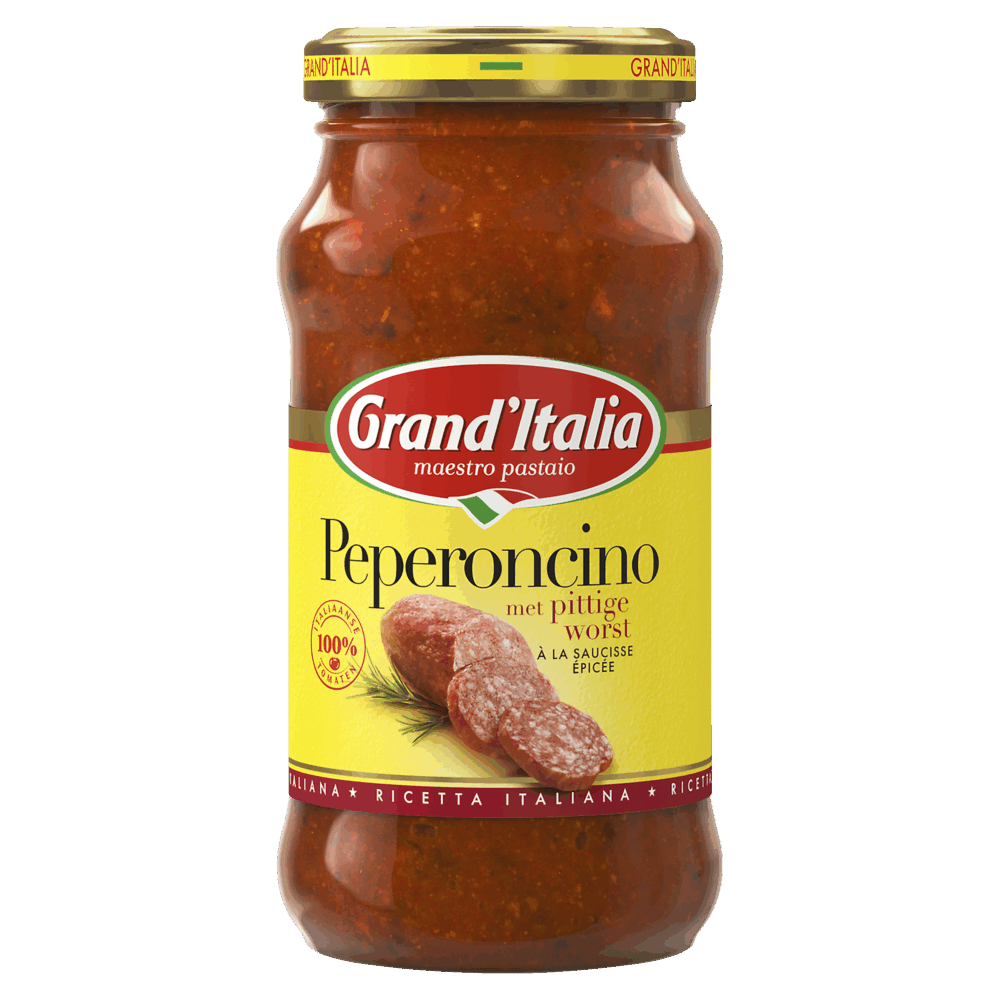 Product pastasaus Peperoncino Grand'Italia