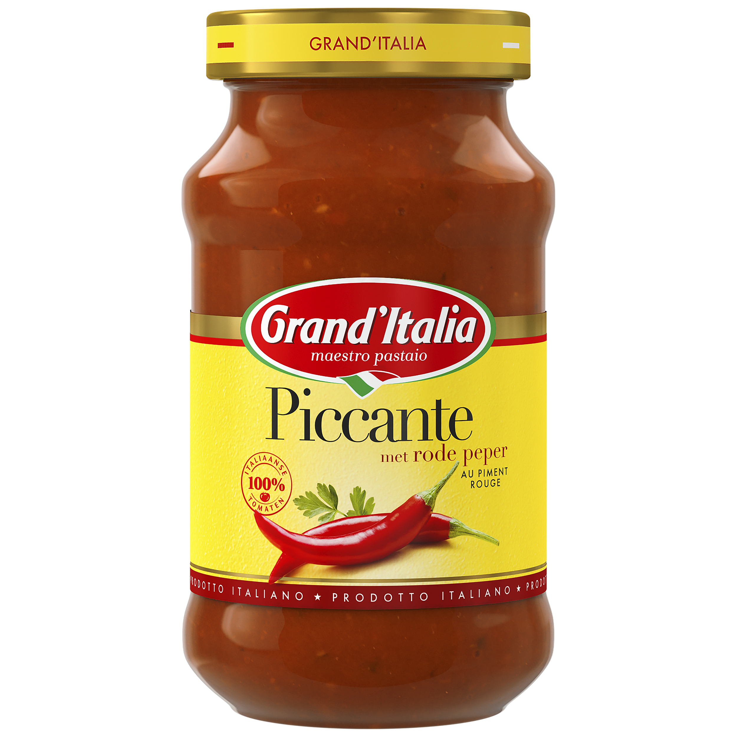 Product pastasaus Piccante Grand'Italia