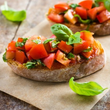 Recept Bruschetta met tomaat Grand'Italia