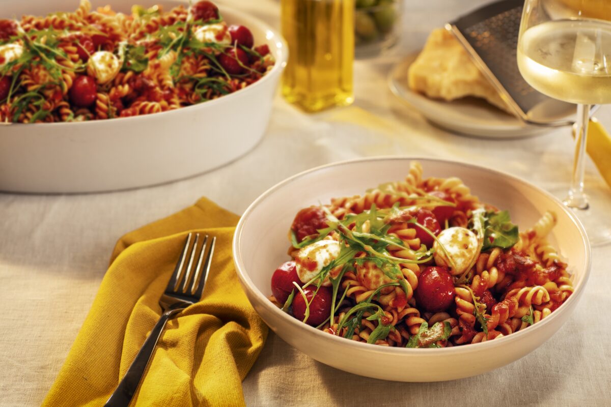 Recept Fusilli met rucola en mozzarella Grand'Italia
