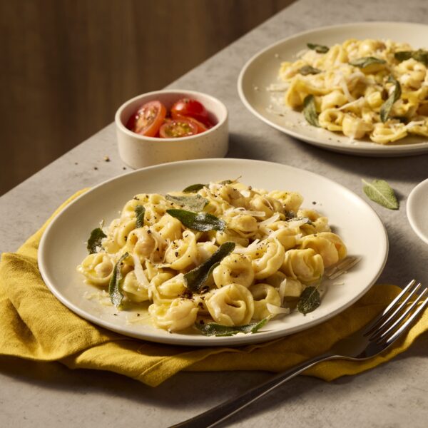 Recept Gevulde pasta met salie boter en Parmezaanse kaas Grand'Italia
