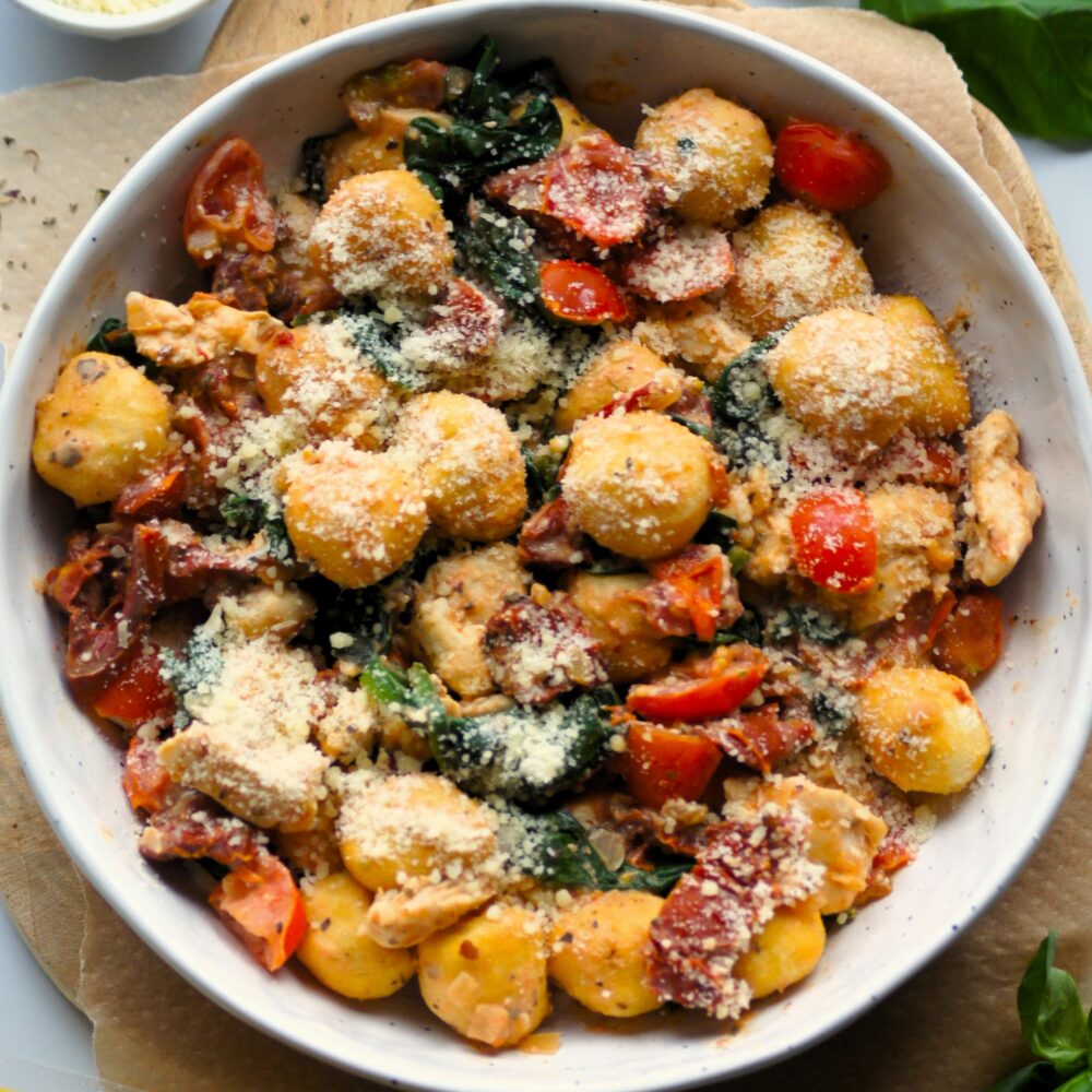 Recept Gnocchi met spinazie en kip Balans in de keuken x Grand'Italia