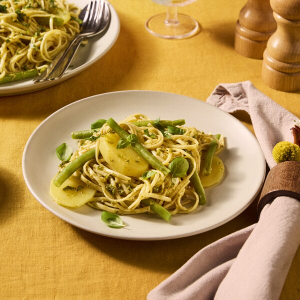 Recept Linguine pasta pesto Grand'Italia