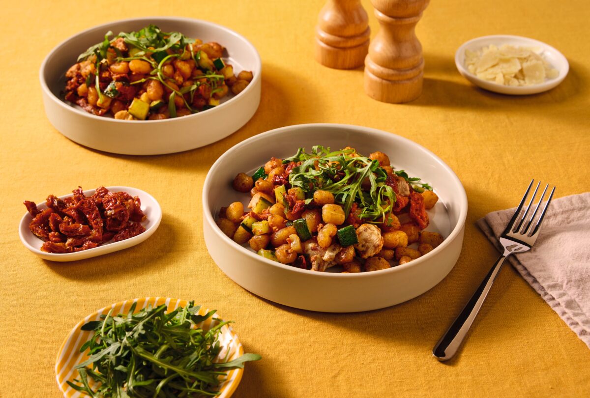 Recept Mini Gnocchi di Patate Pesto Rosso Grand'Italia