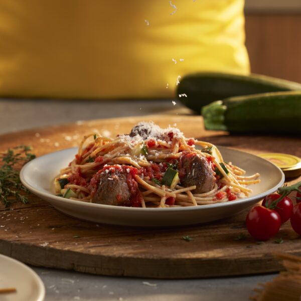 Recept Pasta met gehaktballetjes in tomatensaus Grand'Italia
