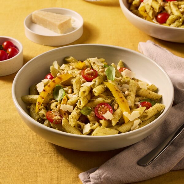 Recept Pasta pesto met tomaatjes en paprika Grand'Italia