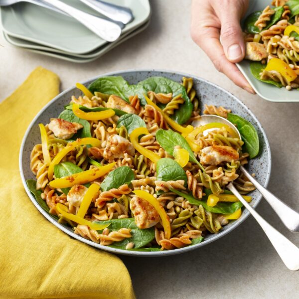 Recept Pastasalade kip Pesto Rosso Grand'Italia