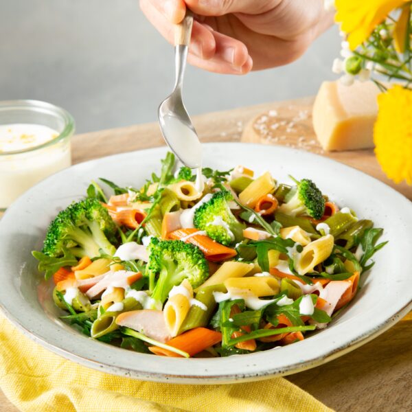 Recept Pastasalade met gerookte kip Grand'Italia