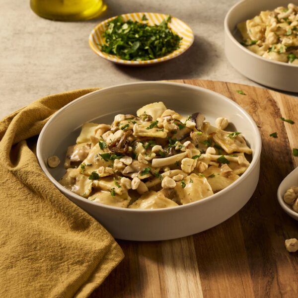 Recept Ravioli met paddenstoelensaus Grand'Italia