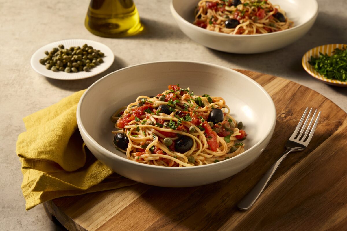 Recept Spaghetti alla Puttanesca Grand'Italia