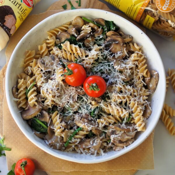 Recept Truffelpasta met groenten Balans in de keuken x Grand'Italia
