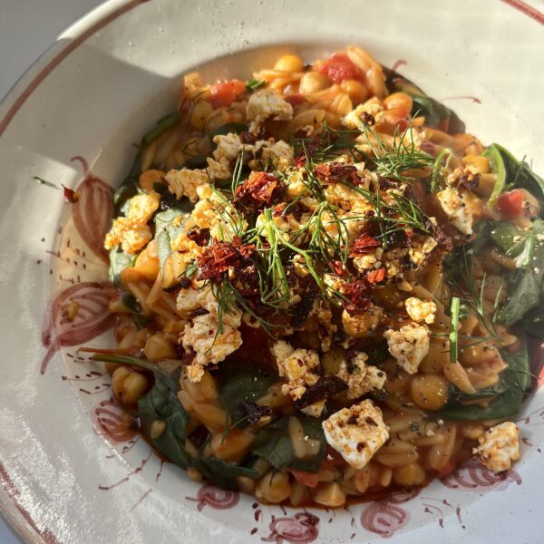 Recept tomatenorzo met kikkererwten Stukoreceptjes x Grand'Italia