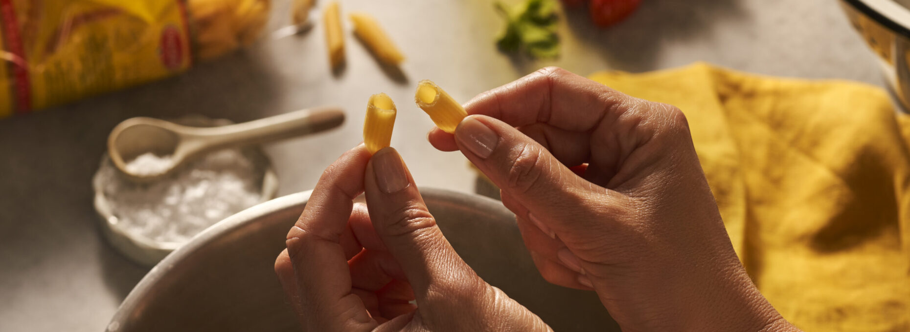 Inspiratie al dente pasta koken Grand'Italia