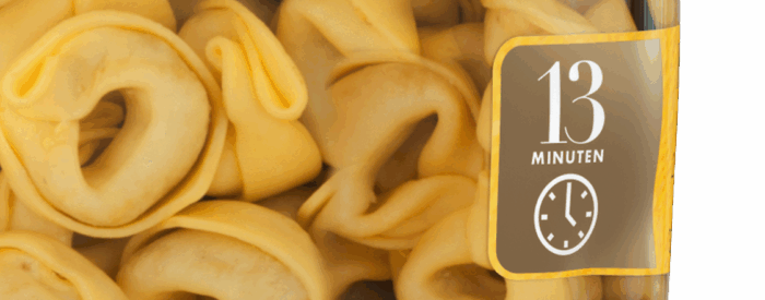 Kooktijd Tortellini ai Formaggi Grand'Italia