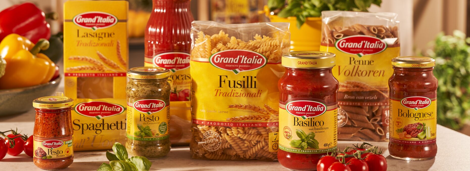 Grand'Italia home page header