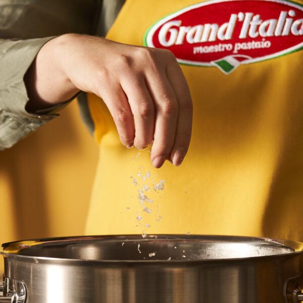 Inspiratie zout in pasta water Grand'Italia