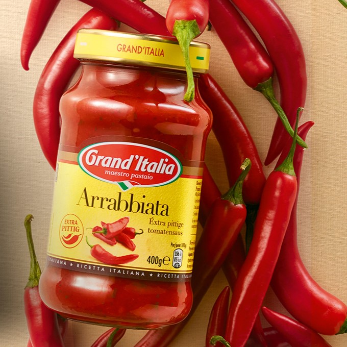 Tomatensaus Arrabbiata Grand'Italia